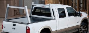 Ram 3500 Tonneau Cover - Pace Edwards - JackRabbit w/ Explorer Series Rails - Black - 2009